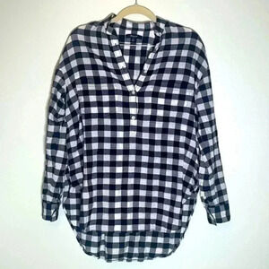 Buffalo plaid, Madewell tunic